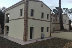 Villa San Martino – Osimo (AN) – Struttura in acciaio e tamponamenti in muratura