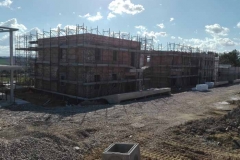 Villa San Martino – Osimo (AN) – Struttura in acciaio e tamponamenti in muratura
