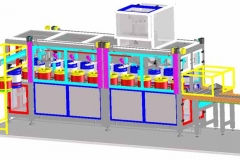 Linea imbottigliamento fusti 5L